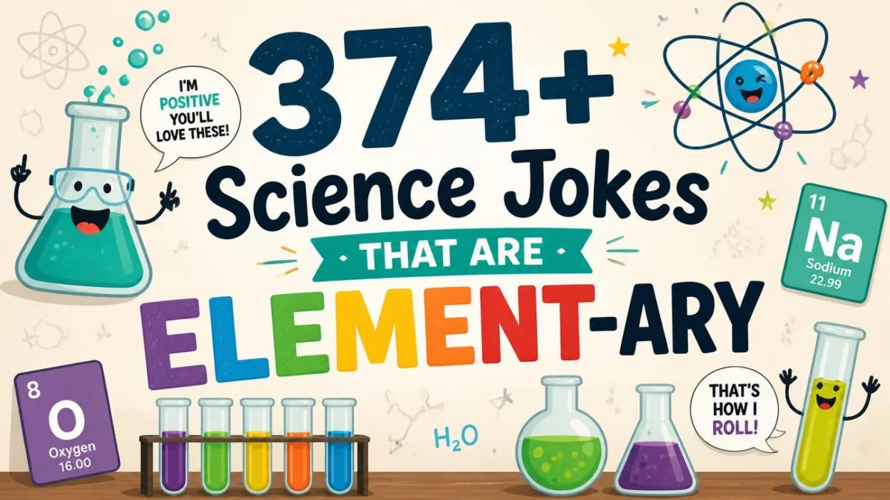 374+ Science Jokes That Are Element-ary 🔬