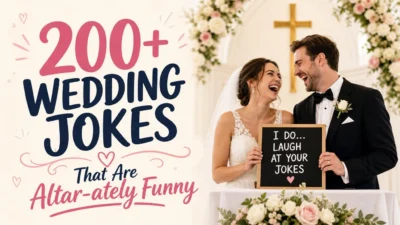 200+ Wedding Jokes That Are Altar-ately Funny 💍