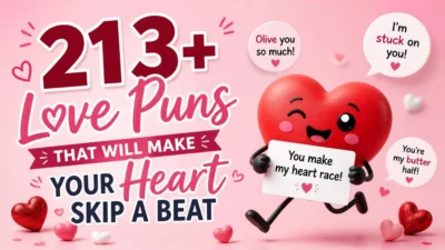 213+ Love Puns That Will Make Your Heart Skip a Beat ❤️