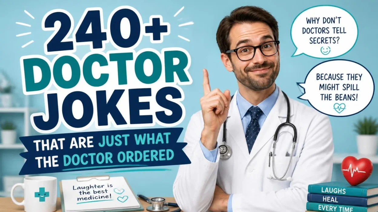 240+ Doctor Jokes That Are Just What the Doctor Ordered 👨‍⚕️