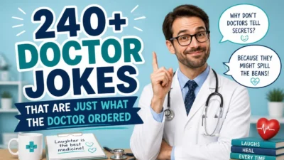 240+ Doctor Jokes That Are Just What the Doctor Ordered 👨‍⚕️