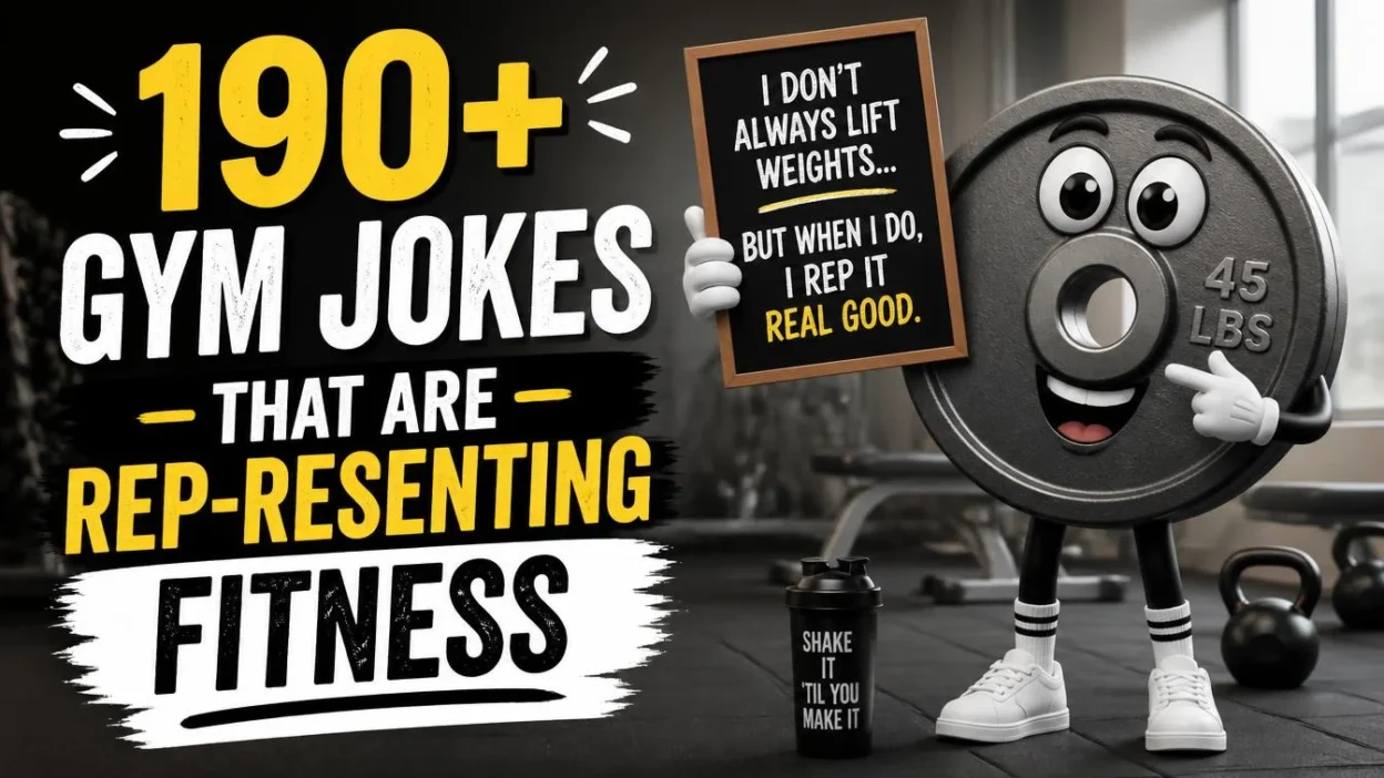 190+ Gym Jokes That Are Rep-resenting Fitness 💪