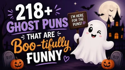 218+ Ghost Puns That Are Boo-tifully Funny 👻