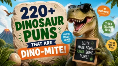 220+ Dinosaur Puns That Are Dino-mite 🦕