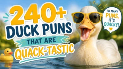 240+ Duck Puns That Are Quack-tastic 🦆