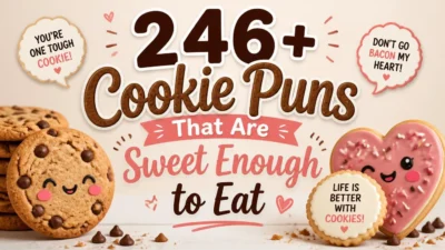 246+ Cookie Puns That Are Sweet Enough to Eat 🍪