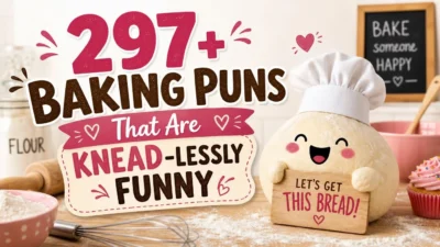 297+ Baking Puns That Are Knead-lessly Funny 🥖