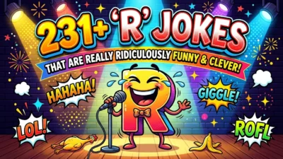 231+ "R" Jokes That Are Really Ridiculously Funny 😂