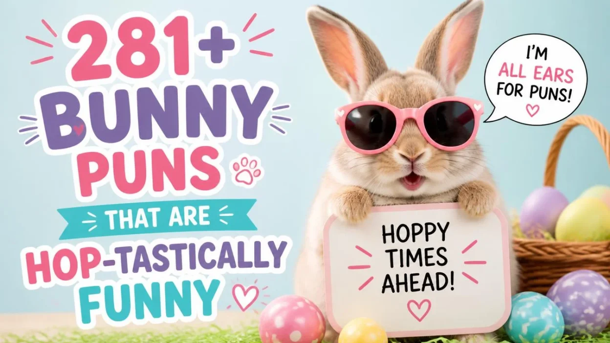 281+ Bunny Puns That Are Hop-tastically Funny 🐰