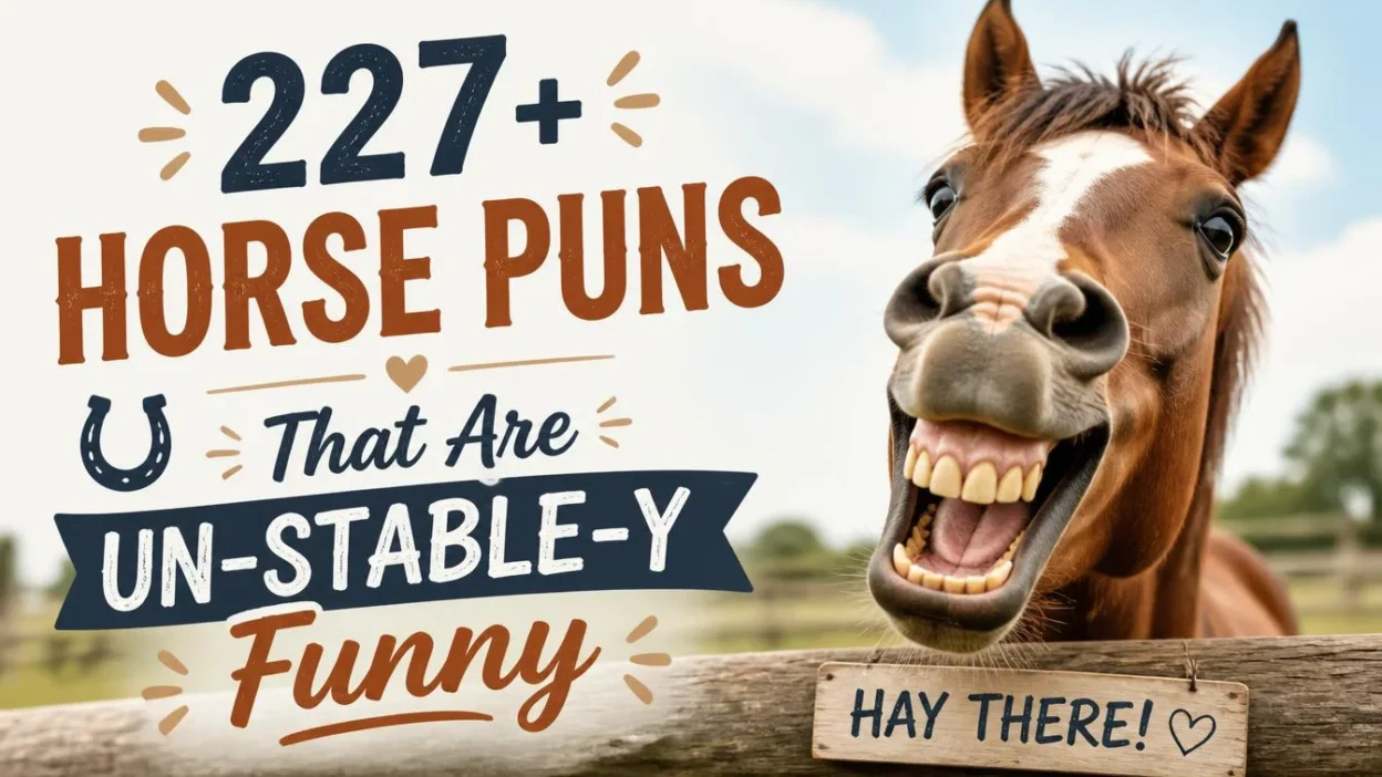 227+ Horse Puns That Are Un-stable-y Funny 🐴