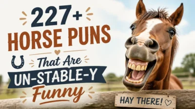 227+ Horse Puns That Are Un-stable-y Funny 🐴
