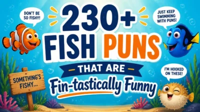 230+ Fish Puns That Are Fin-tastically Funny 🐟