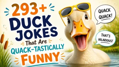 293+ Duck Jokes That Are Quack-tastically Funny 🦆